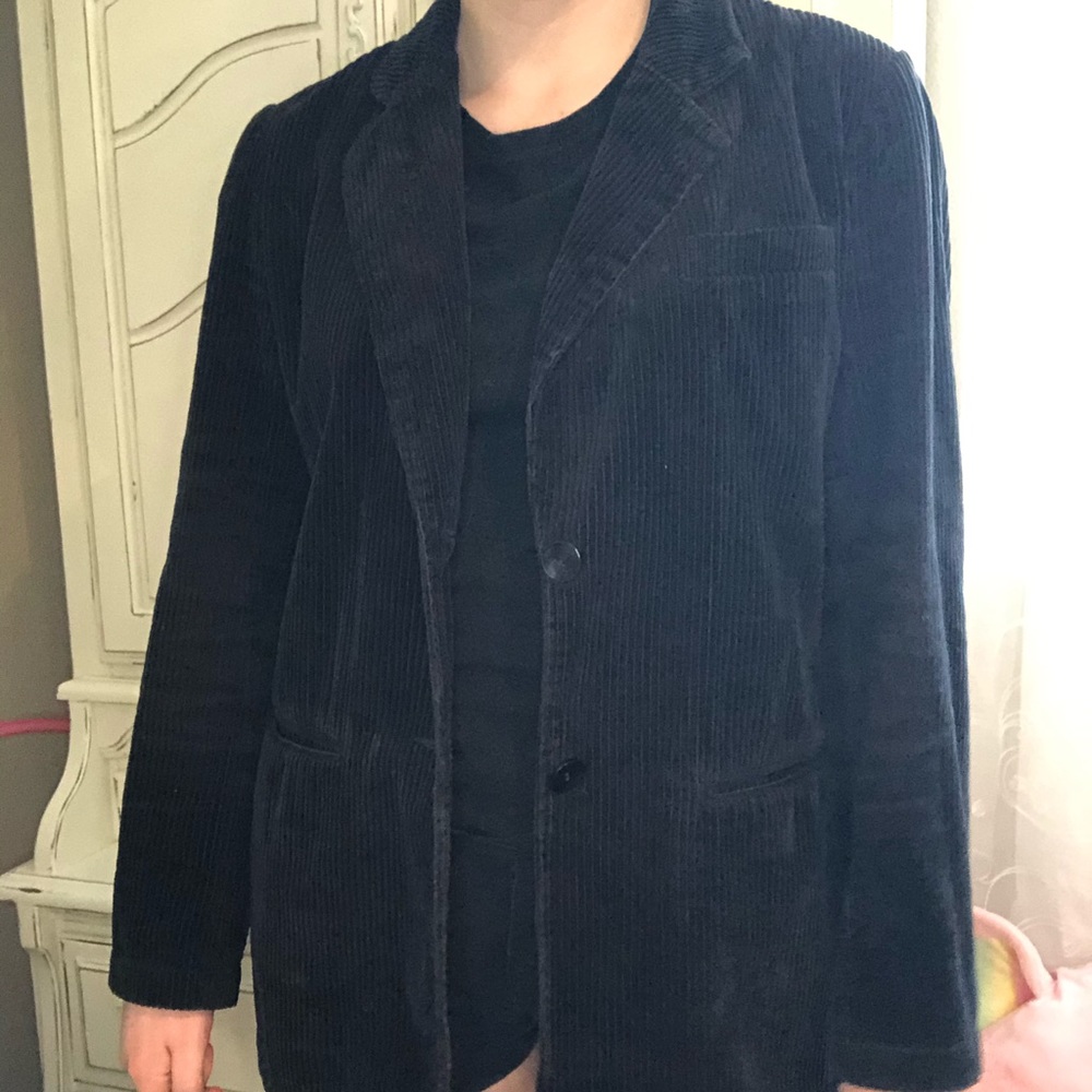 Corduroy Blazer Style Jacket